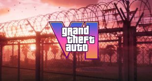 GTA 6 Logo over prison fence